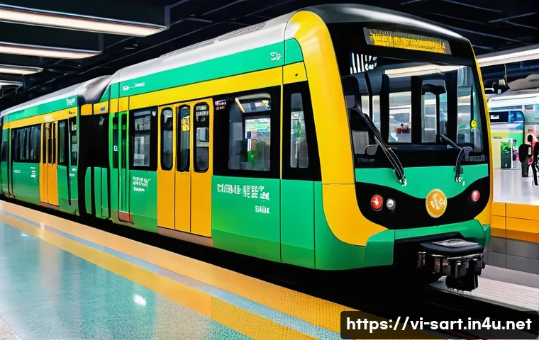 지하철 아트와 색채의 의미 관련 이미지 1