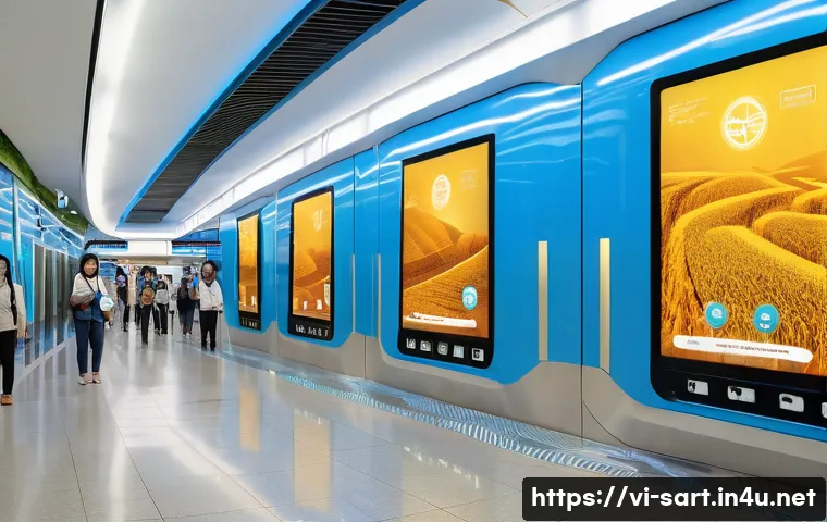 지하철 아트와 색채의 의미 관련 이미지 2